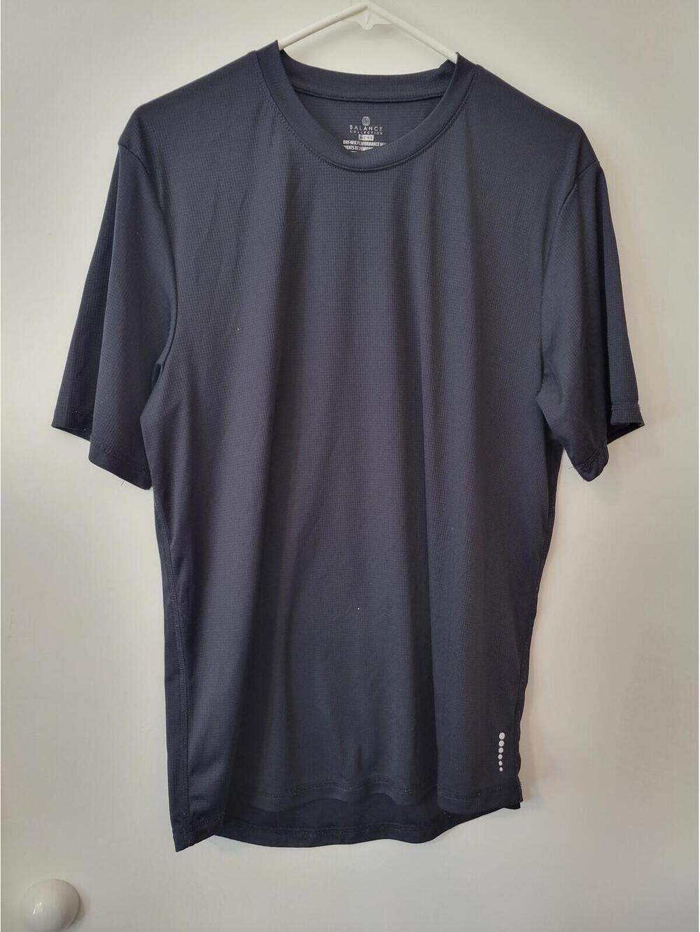 Balance Collection Men's Dry-Wik T-Shirt Black Size L